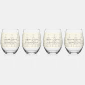 Champagne Fluiten Ontwerp Champagne Gekleurde Brui Wijnglas Zonder Voet (Voorkant)