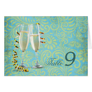 champagne flutes blauwgroen gouddamtbruiloft