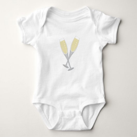 Champagne Flutes Romper (Voorkant)