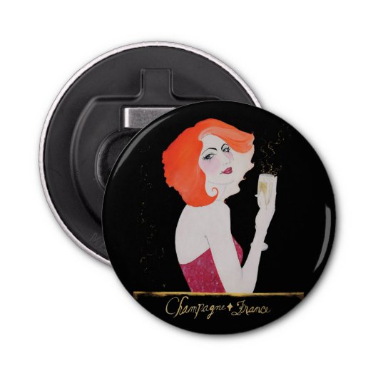 Champagne France Bottle Opener (Voorkant)