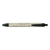 Champagne, Frankrijk 3 Zwarte Inkt Pen (Achterkant)