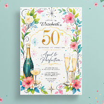 Champagne 'Gerijpt tot perfectie' 50ste verjaardag