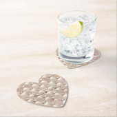 Champagne Glam Vrijgezellenfeest bruiloft Kartonnen Onderzetters (Insitu)