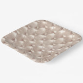  Champagne Glam Vrijgezellenfeest bruiloft Papieren Bordje (Gebogen)