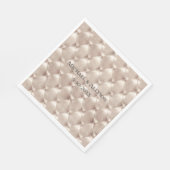  Champagne Glam Vrijgezellenfeest bruiloft Servet (Hoek)