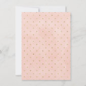 Champagne Glas Brunch Bruids Douche Uitnodiging (Achterkant)