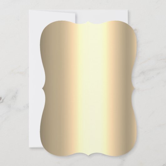 Champagne Glass, Liight Gold Kerstmis Company Kaart (Achterkant)