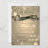 Champagne Glass Tree Company Party Kaart (Voorkant)