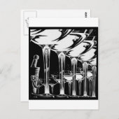 Champagne Glasses Briefkaart (Voorkant / Achterkant)