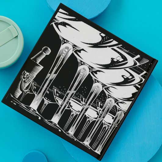 Champagne Glasses Kaart