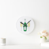 Champagne Glasses Ronde Klok (Huis)
