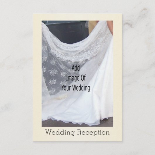 Champagne Glasses Wedding Reception Informatiekaartje (Voorkant)