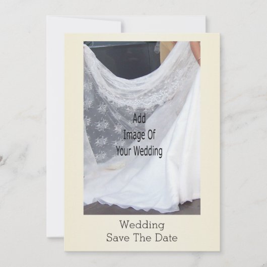 Champagne Glasses Wedding Save The Date (Voorkant)
