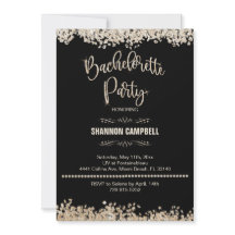 Champagne Glitter Bachelorette party met Bling  