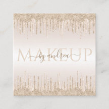 Champagne Glitter Driving Chic Glam Makeup Artist