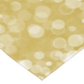 CHAMPAGNE GOLD- EN WITTE BUBBELS TAFELKLEED (Gekanteld)