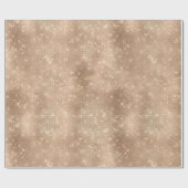 Champagne Gold Glam Sparkle Glitz Cadeaupapier (Vlak)