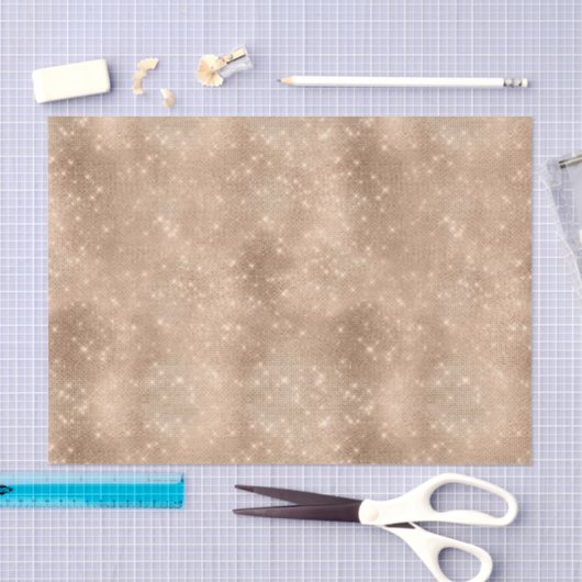 Champagne Gold Glam Sparkle Glitz Tissuepapier (Craft)