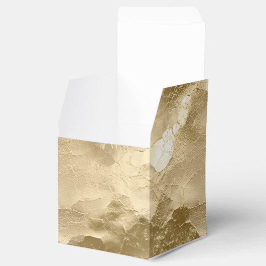  Champagne Gold Glamour Bedankdoosjes (Geopend)