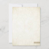 Champagne Gold Glitter Kijk Vrijgezellenfeest Kaart (Achterkant)