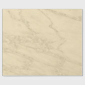 Champagne Gold Glitter Marble Glossy Cadeaupapier (Vlak)