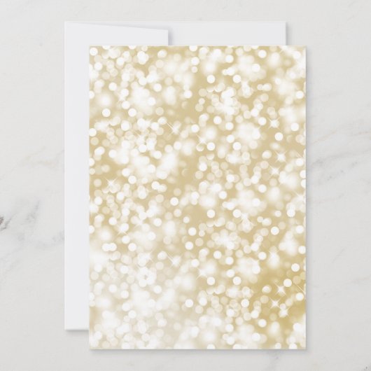 Champagne Gold Save the Date (Achterkant)