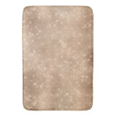 Champagne Gold Sparkle Badmat (Voorkant Verticaal)