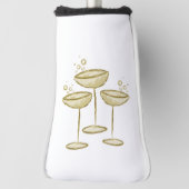 Champagne  golfheadcover (Draai 90)