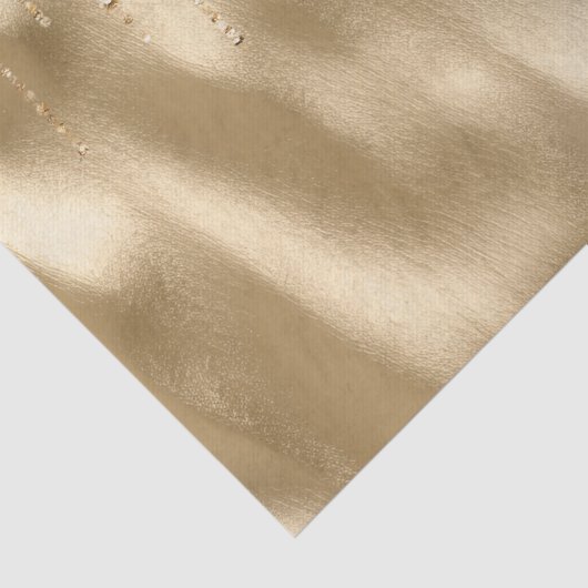 Champagne Goud Glam Sparkle Strings Bruiloft Tissuepapier (Detail)