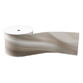  Champagne Goud Romantische Faux Satijn Huwelijk Grosgrain Lint (Spoel)