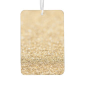 Champagne goudbollen monogram luchtverfrisser (Achterkant)