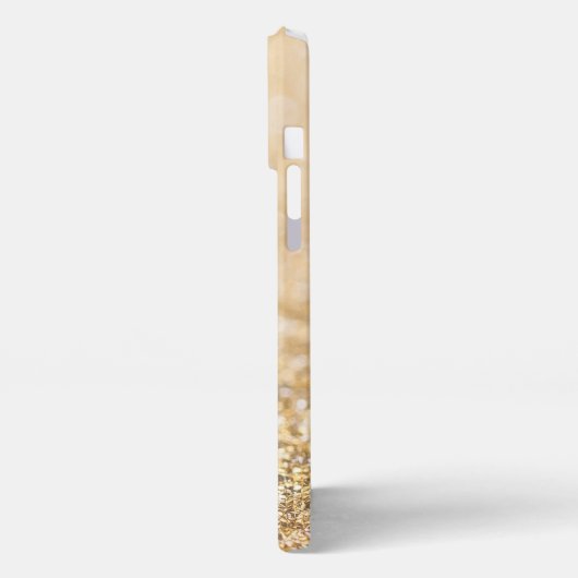 Champagne goudbruin iPhone hoesje (Linkerkant)