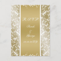 Champagne gouden barok bruiloft