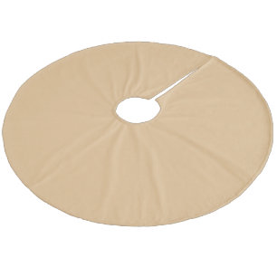 Champagne Gouden Boomkleed voor Festieve Huissfeer Fleece Kerstboom Rok
