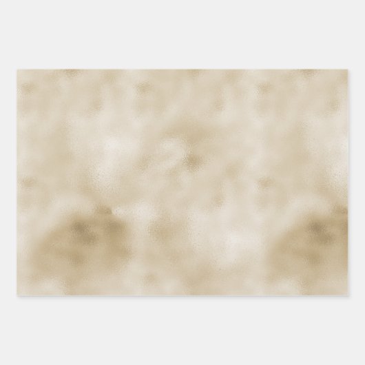 Champagne gouden luipaard print inpakpapier vel (Voorkant 3)