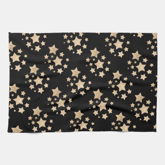 Champagne gouden pleisters theedoek (Horizontaal)