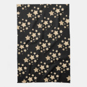 Champagne gouden pleisters theedoek (Verticaal)