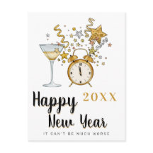 Champagne Happy Nieuwjaar
