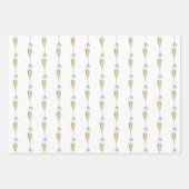 Champagne Hearts Inpakpapier Vel (Voorkant)