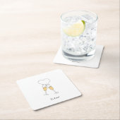 Champagne Hearts Kartonnen Onderzetters (Insitu)