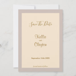 Champagne heeft de datum opgeslagen save the date