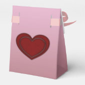 Champagne Heel Red Stiletto Schoen Favor Box Bedankdoosjes (Achterkant)