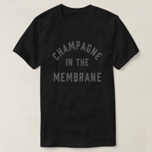 Champagne in het Membraan T-shirt
