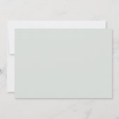 Champagne Ivory Blush Pink Floral Greenery Wedding Save The Date (Achterkant)