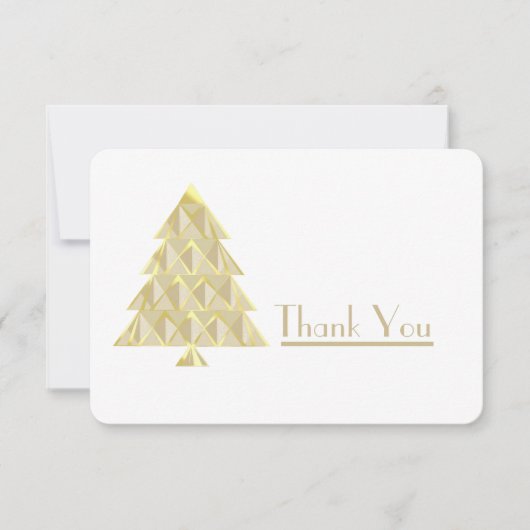Champagne Joyoux Noel Bedankt Card (Voorkant)