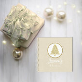 Champagne Joyoux Noel Spiral Notitieboek