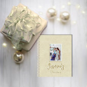 Champagne Joyoux Noel Spiral Notitieboek