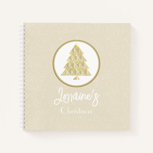 Champagne Joyoux Noel Spiral Notitieboek (Voorkant)