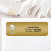 Champagne Jubileumlabels 50 jaar getrouwd Etiket (Insitu)