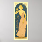 Champagne Jules Mumm & Co.  Franse ad Poster (Voorkant)